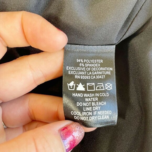 Nic + Zoe Black Leading Lady A-Line Key Hole Dress - Picture 6 of 12